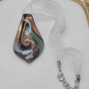 Unbranded Blown Glass Necklace